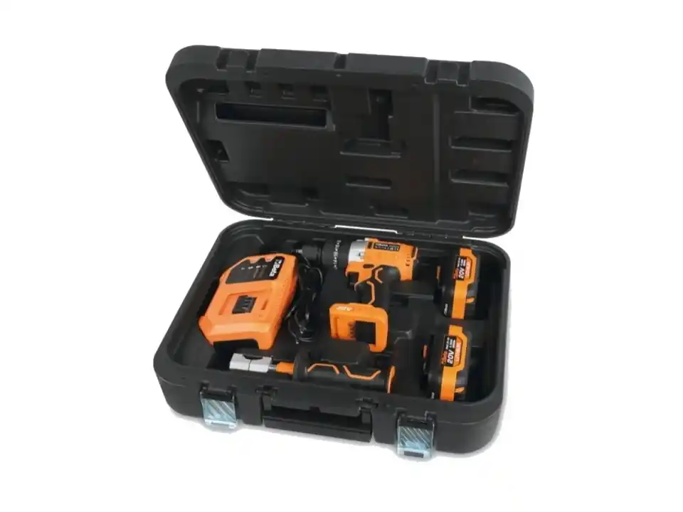 Kit trapano avvitatore a percussione 20v brushless