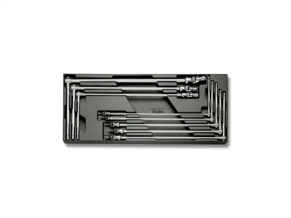Termoformato rigido in abs chiavi maschio snodate con impronta torx - t64