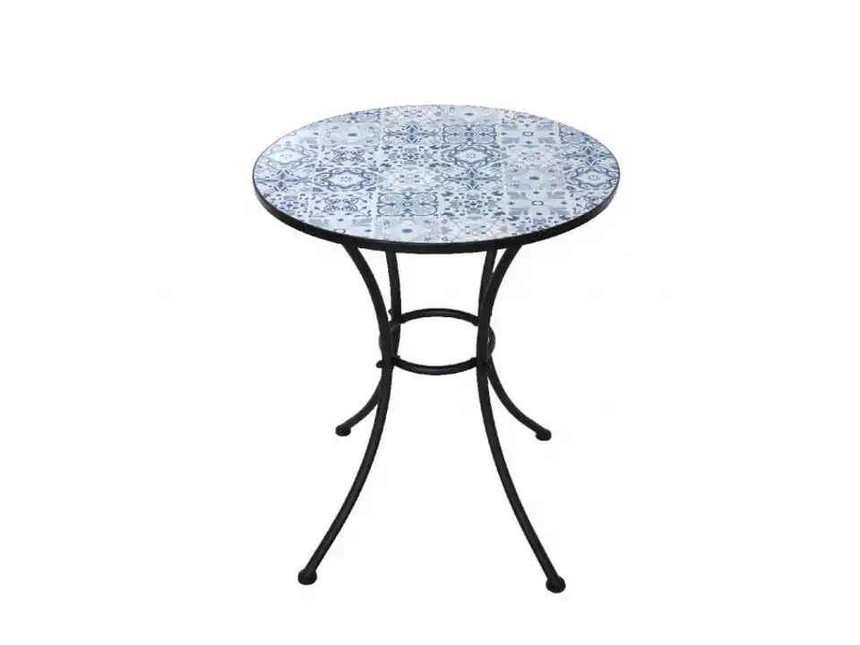 Mosaico, tavolo rotondo ø 60 cm - azulejos design