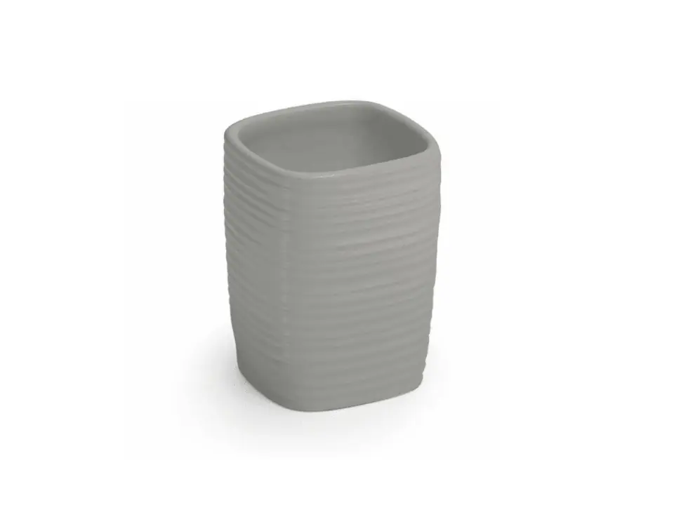Kelly, portaspazzolini grigio