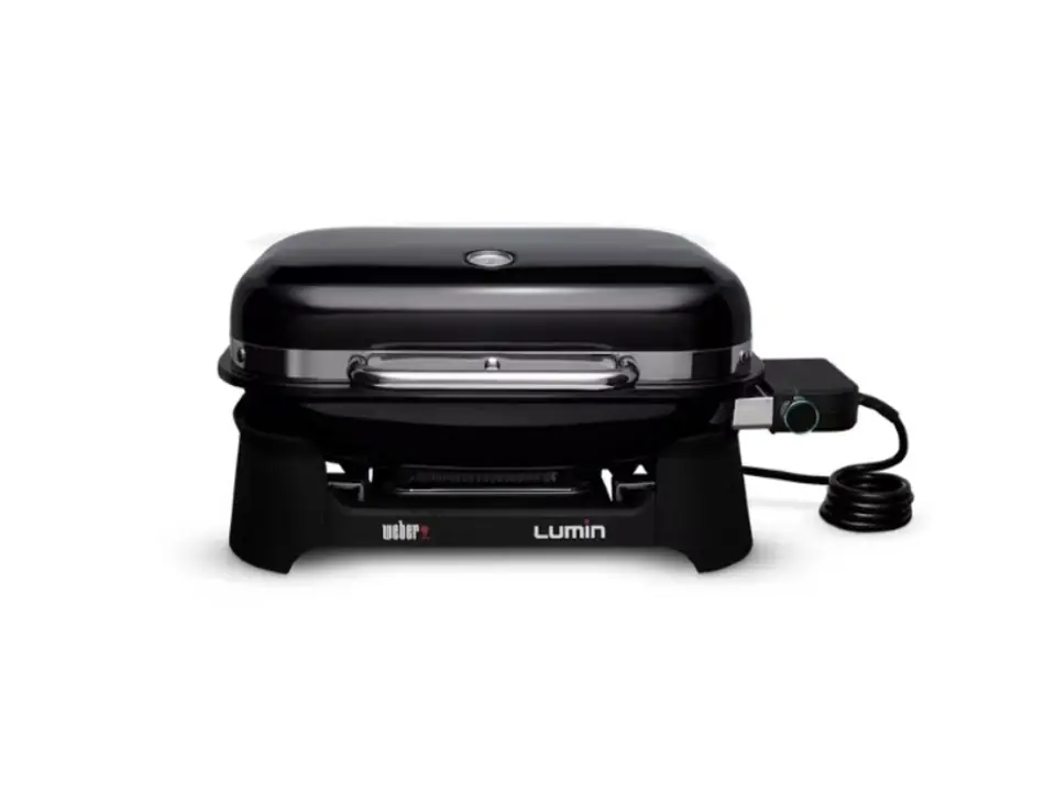 Lumin, barbecue elettrico nero