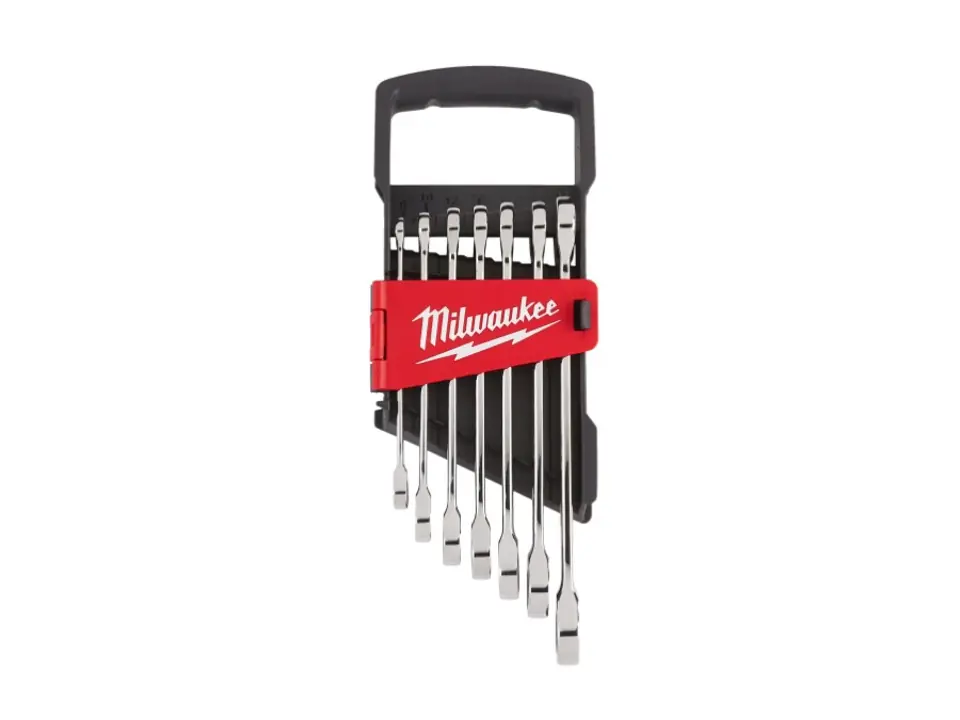 Set metrico chiavi combinate a cricchetto maxbite - 7 pezzi