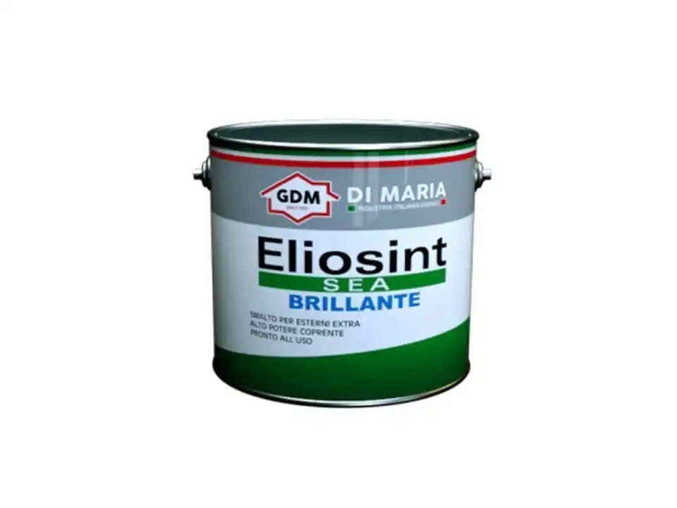 Smalto sintetico eliosint sea brillante testa di moro, 0,750 lt
