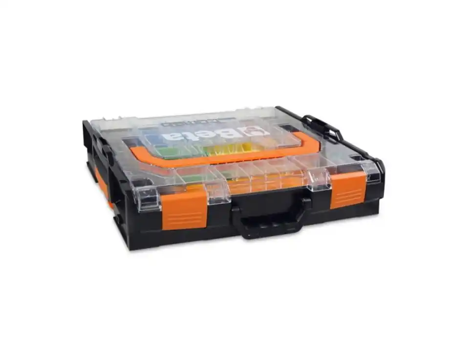 Valigetta portautensili combo in abs, con coperchio trasparente, c99v0-p12