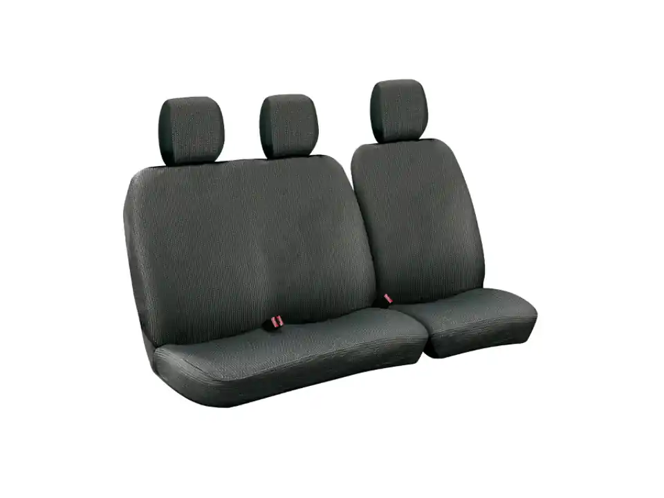 Set fodere per furgone senza avvolgicintura - nero/grigio