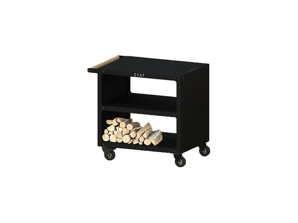 Carrello di servizio pontaillac 80, nero