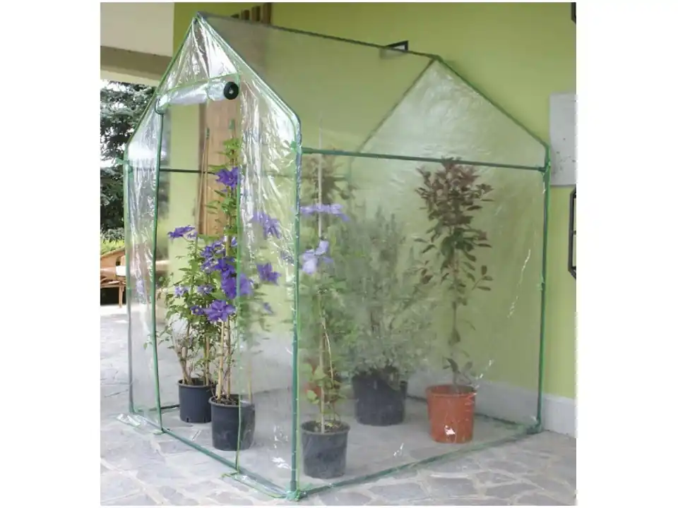Serra a casetta clematis, 155 x 155 x h 205 cm