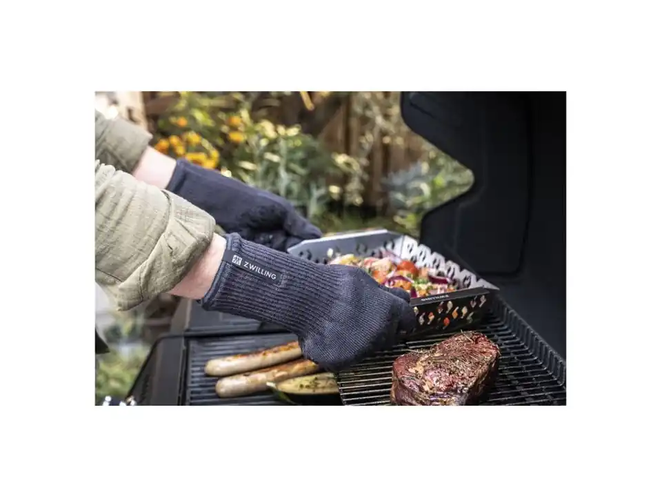 Bbq+, guanti da barbecue in cotone