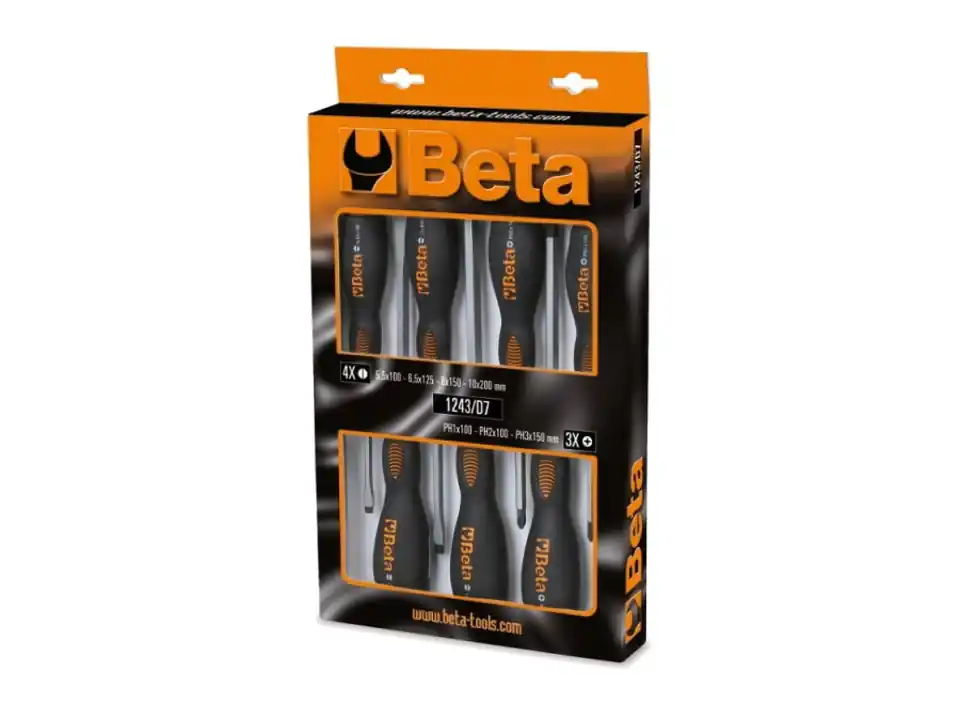 Serie di 7 giravite a battere