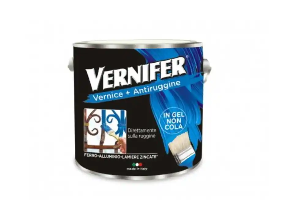 Vernifer antracite metallizzato, 2 lt