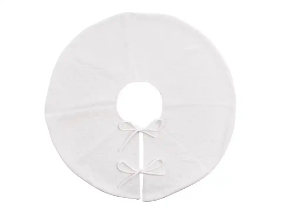 Copribase albero teddy bianco ø90 cm