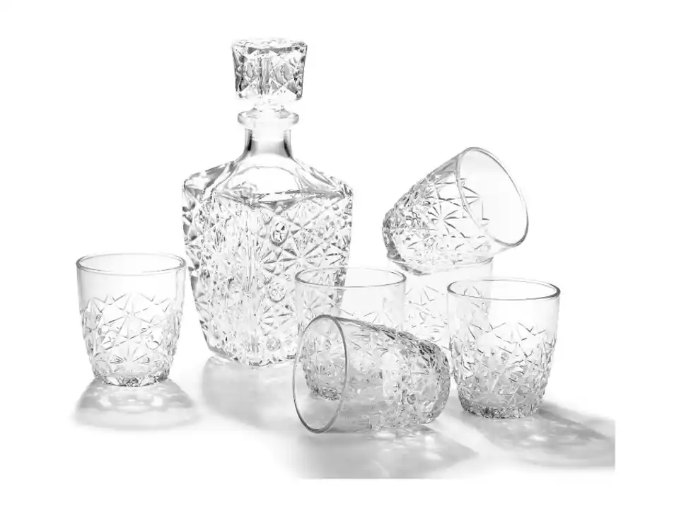Set whisky dedalo, 7 pz