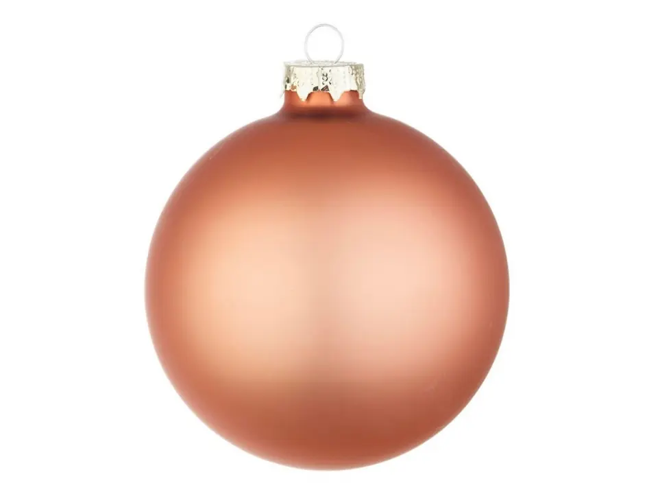 Sfera in vetro argilla opaco, ø10 cm