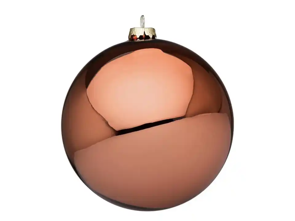 Sfera in vetro argilla lucido, ø15 cm