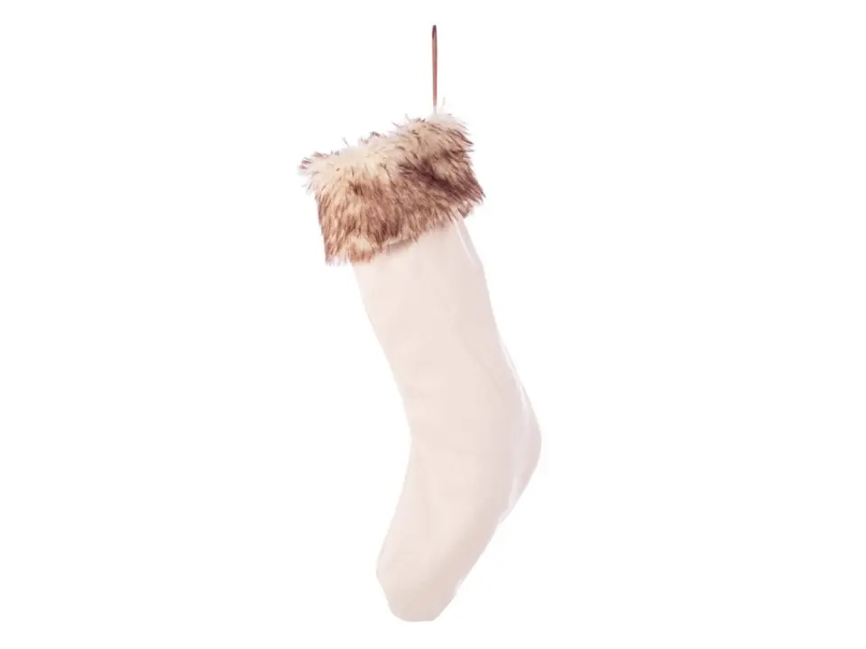 Calza darin beige, 25x45 cm