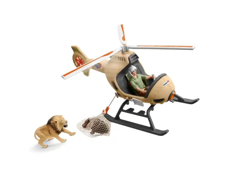Elicottero di salvataggio degli animali