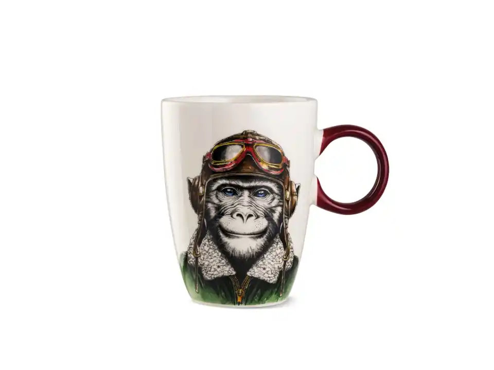 Human essence, mug scimmia "boldness", 430 ml