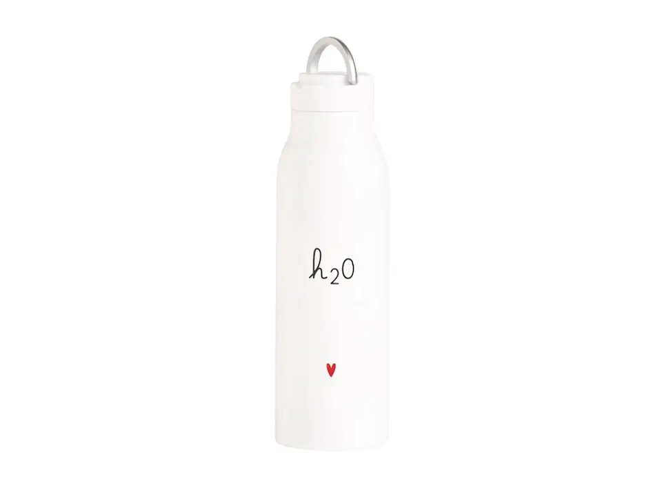Borraccia termica h2o cuore - 0,5 l