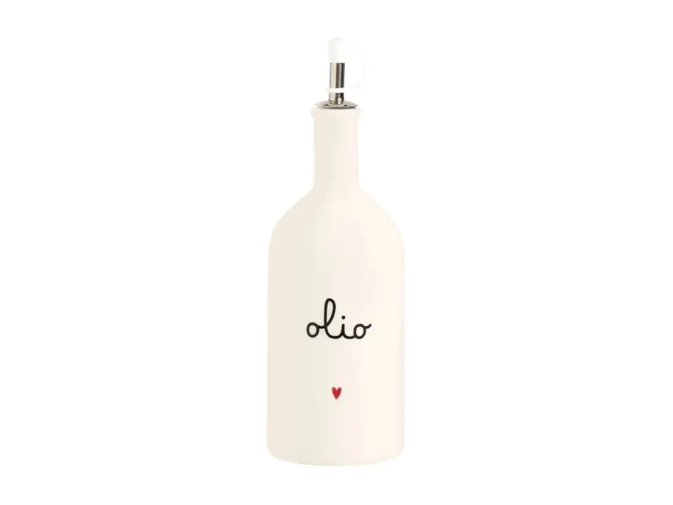Bottiglia olio cuore