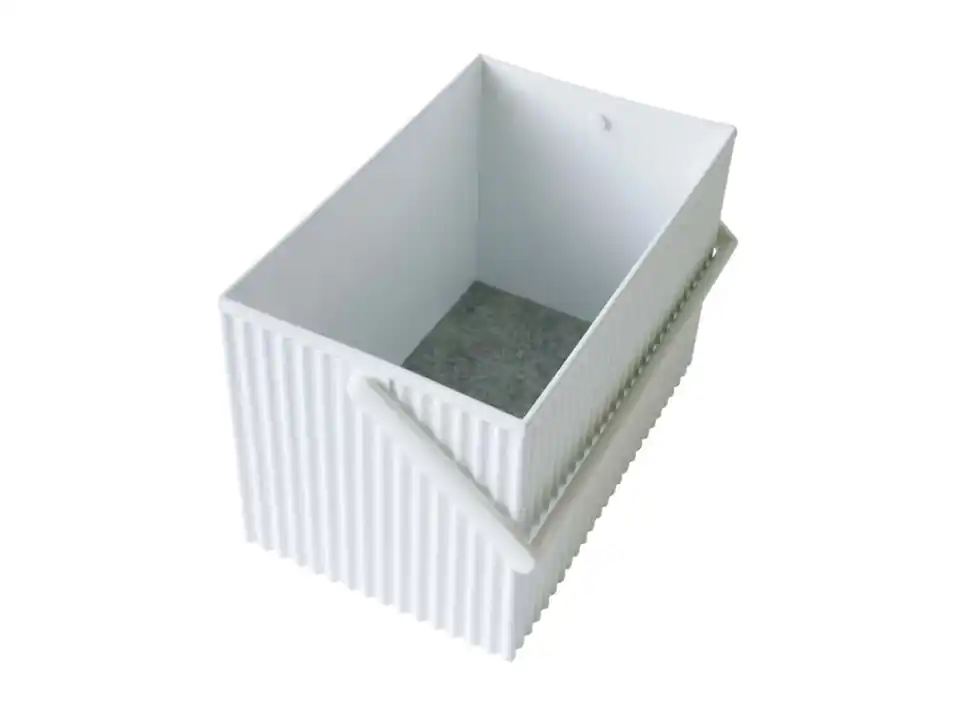 Omnioffre neutral, storage box medium, bianco