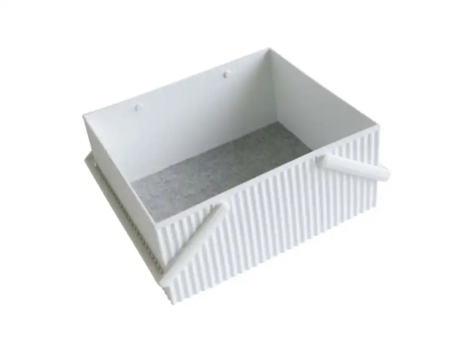 Omnioffre neutral, storage box large, bianco