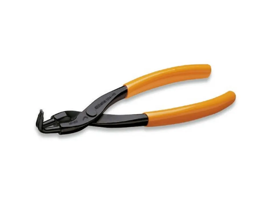 Pinza per anelli seeger, becchi piegati a 90° - art. 1034