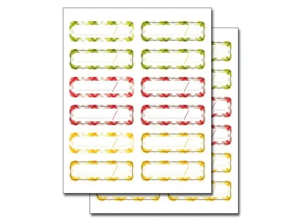 Etichetta per vasetti, set 24 pezzi