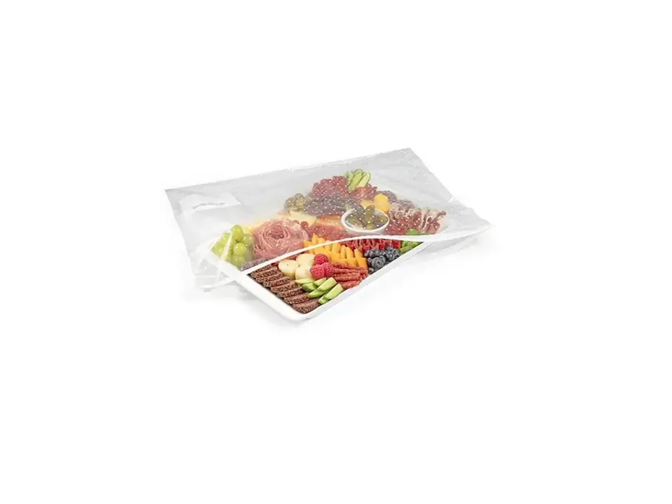 Sacchetti con chiusura a zip 50x35 cm, 15 pz "4food"
