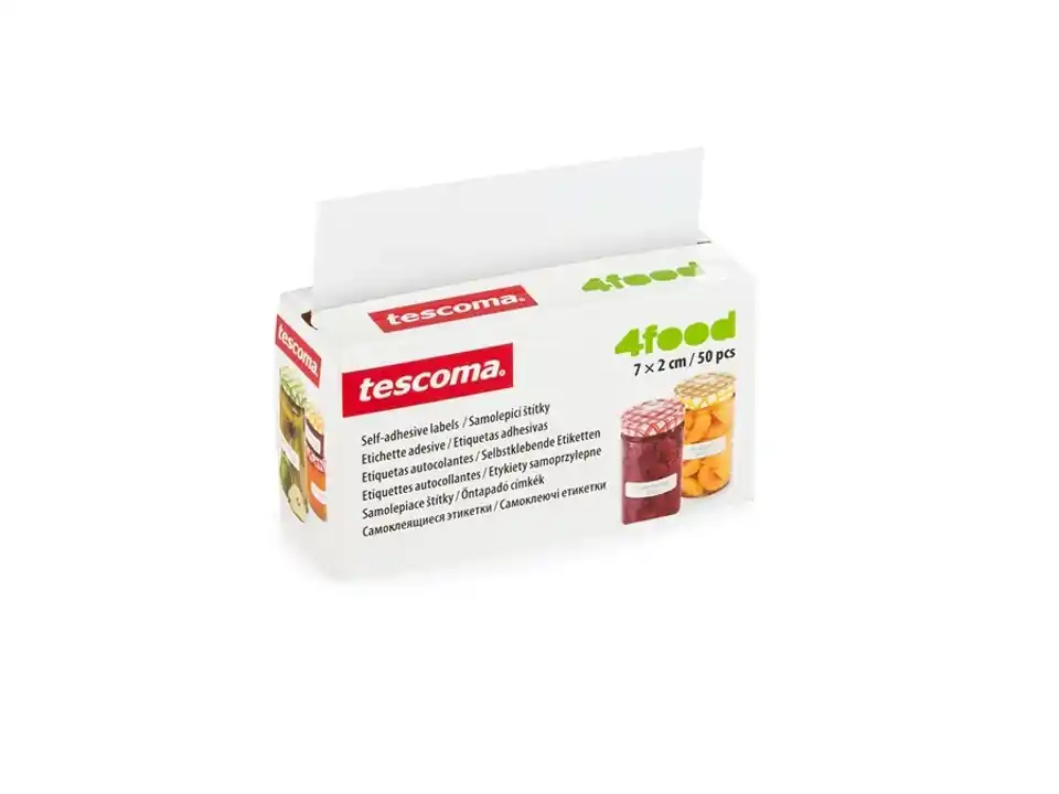 Etichette adesive 50 pz"4food"