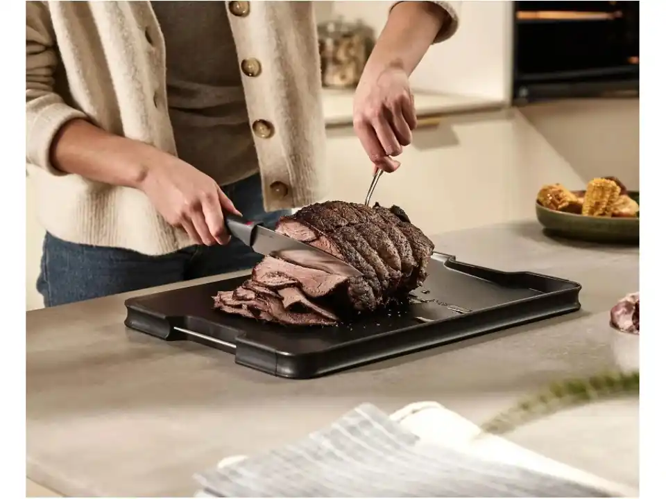 Cut&carve plus, tagliere multifunzione nero xl