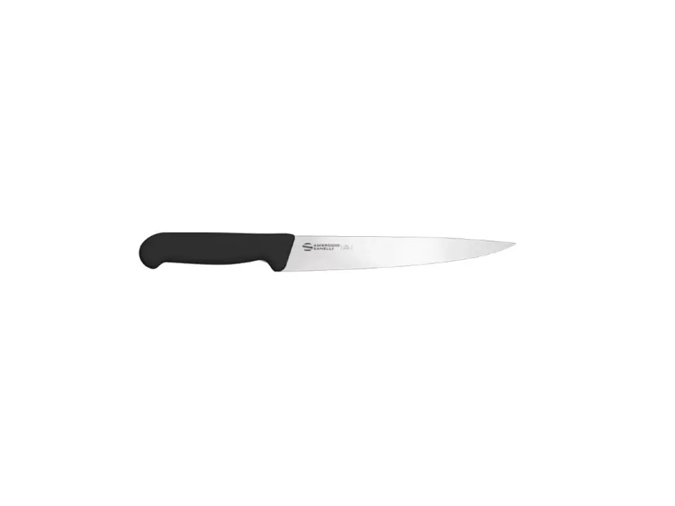 Supra - coltello filettare flessibile nero, 18 cm